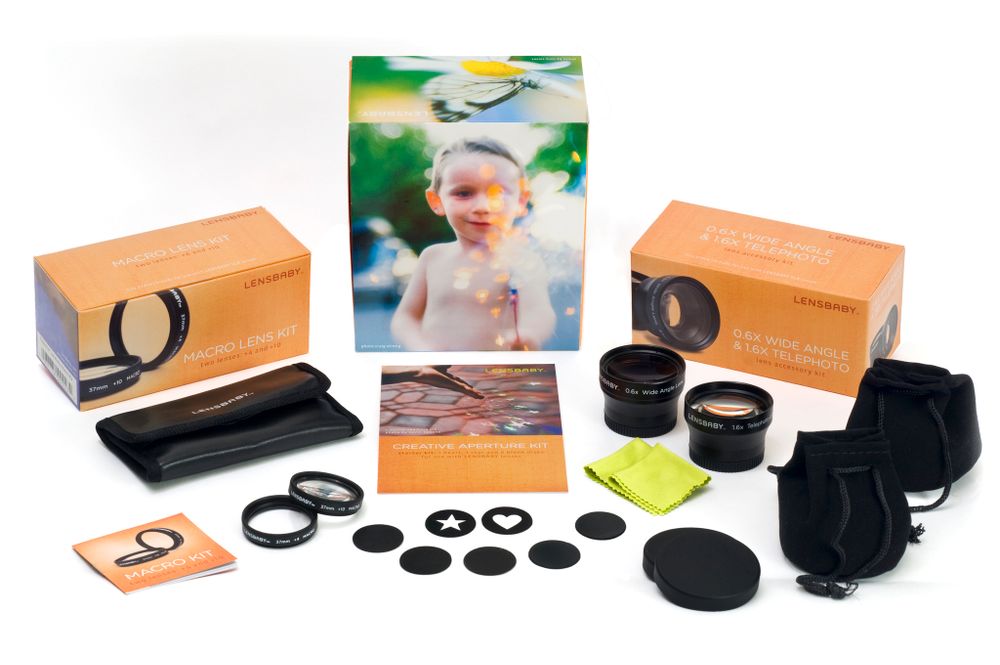 Набор аксессуаров Lensbaby Accessory Kit (Wide angle, Tele kit, Macro kit, Creative aperture kit)