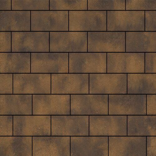 Тротуарная плитка Бельпассо Медио, 80 мм, ColorMix Маренго, гладкая