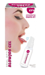 Гель для орального секса Ero, клубника и охлаждение, 50 мл