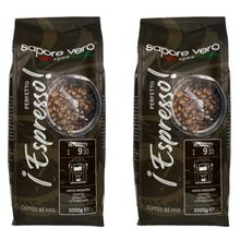 Кофе в зернах Sapore Vero Perfetto Espresso 1 кг, 2 шт