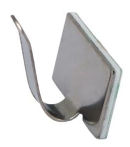 Площадки самоклеящиеся металлические с клипсой под шлейф REXANT (ПКШМ) 20x10 мм, упаковка 100 шт.