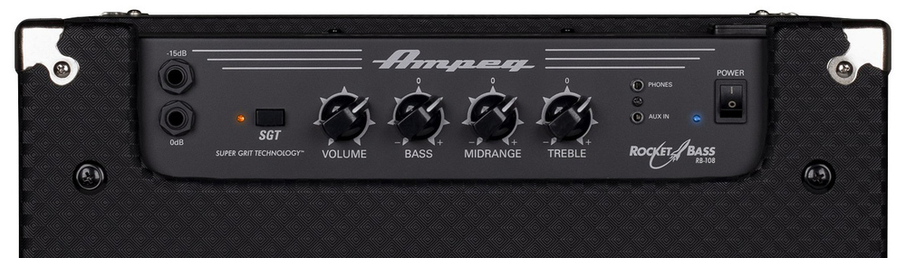 AMPEG RB-108 басовый комбоусилитель, 1x8", 30 Вт, вес 10,5 кг.