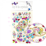 Наклейки-стразы Alingar, акриловые, "Влюблённый слонёнок", европодвес