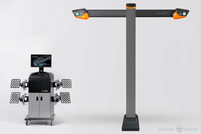 ТехноВектор (T 7202 TAB) стенд сход-развал 3D