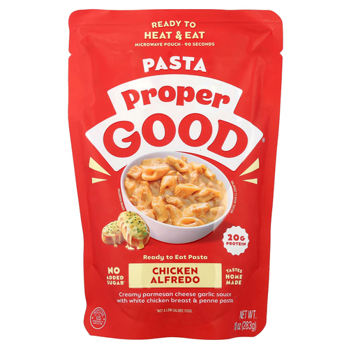 Proper Good, готовая к употреблению паста, альфредо с курицей, 283 г (10 унций)