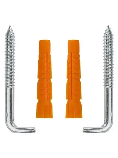 Набор для крепления водонагревателя (бойлера) до 200 л универсальный (шуруп - костыль 10 х 100, 2 шт.),