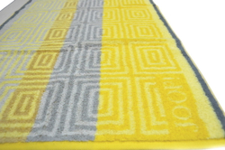 Полотенце 50x100 Cawo-JOOP! Imperial Striped Tile 1640 желтое