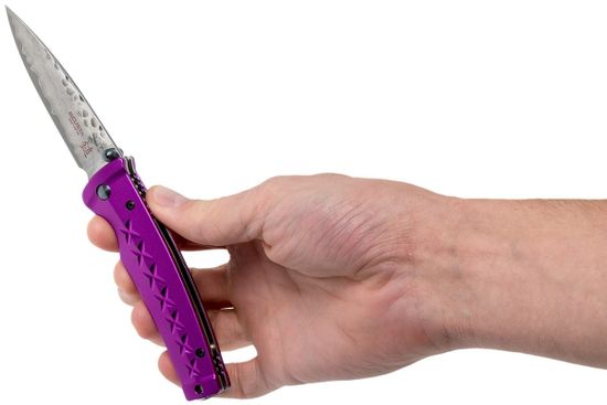 Складной нож Mcusta Bushi Sword Tsuchi Damascus MC-0162D c клинком из стали VG-10 San Mai (Laminated Stainlesss Damascus) рукоять алюминий