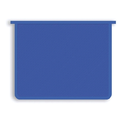 Папка д/тетрадей А5 молния сверху, пластик 230/190/55 Синяя (Пчелка)