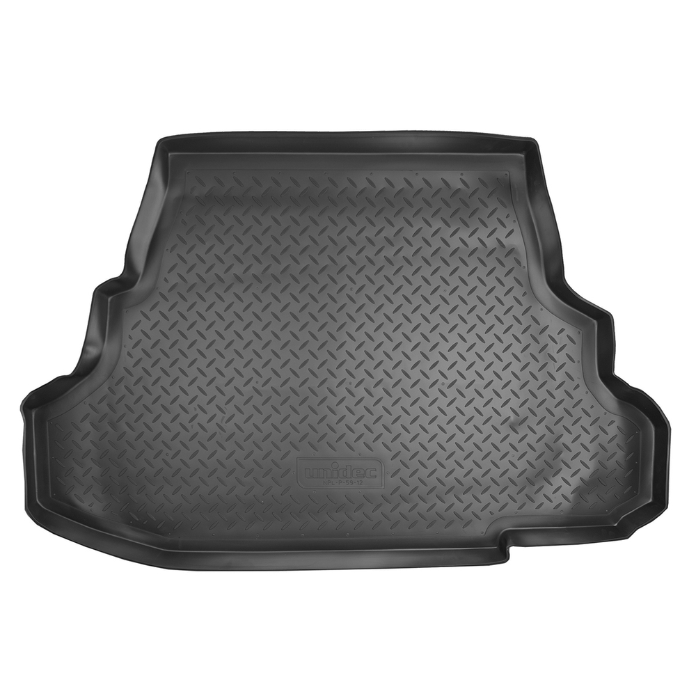 Коврик в багажник Norplast/Unidec для Mitsubishi Galant в кузове SD (2006-) Черный, полиуретан, арт.NPL-P-59-12