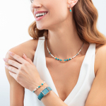 Колье Coeur de Lion Turquoise 4314/10-0600
