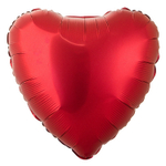 Шар фольгированный Сердце 46 см (Красный)