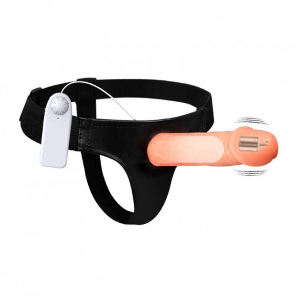 Фалопротез-страпон с вибрацией