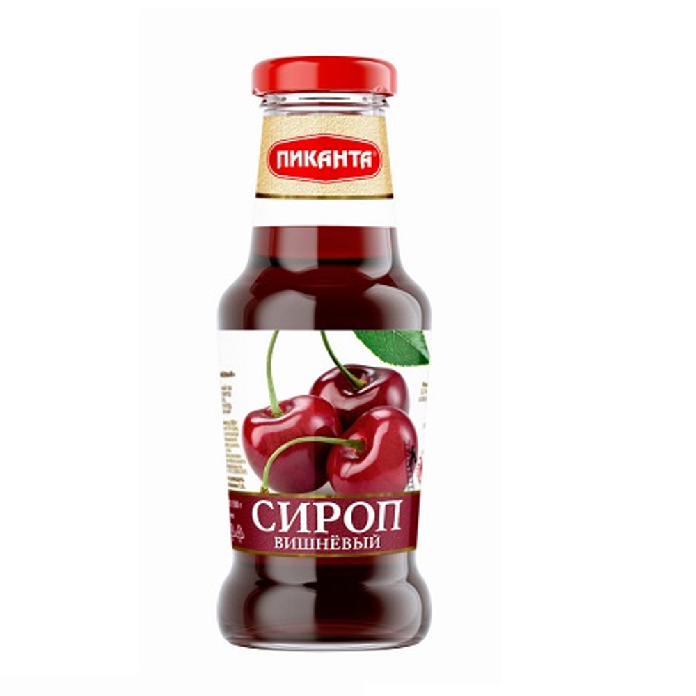 Пиканта Сироп вишневый 300гр, блок 6шт.