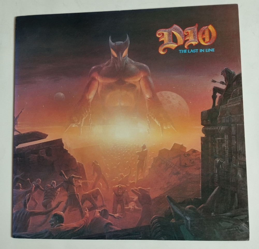 Винтажная виниловая пластинка LP Dio The Last In Line (Japan 1984) (No Obi)