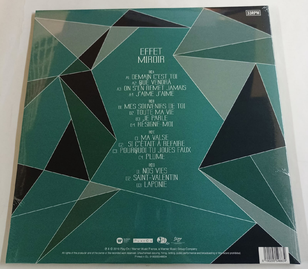 Виниловая пластинка Zaz. Effet Miroir (2 LP)