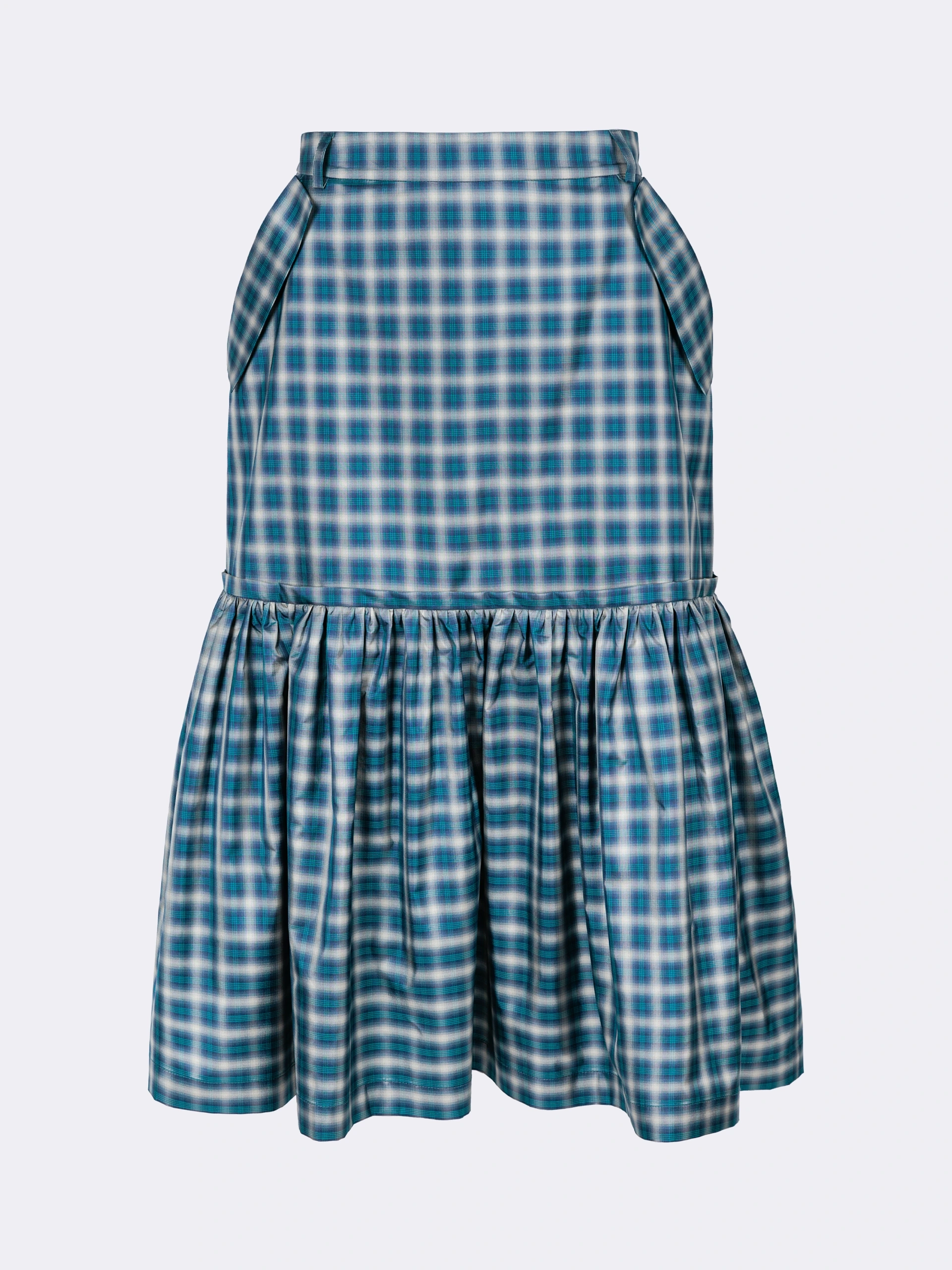 Юбка миди из шелка OLA OLA