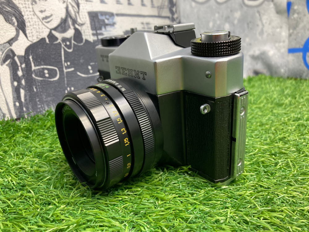 Zenit TTL + Helios-44M