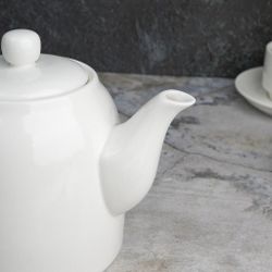 Чайник 900 мл d 12 см h14 см белый фарфор P.L. Proff Cuisine [1]