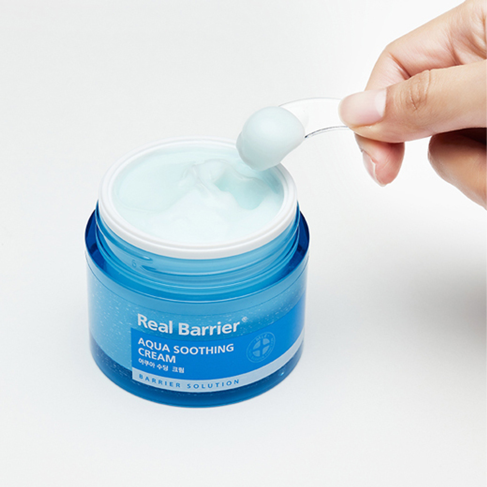 Real Barrier Aqua Soothing Cream охлаждающий крем для раздраженной кожи