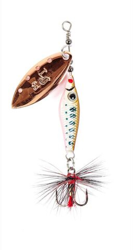 Блесна вращающаяся Lucky John TRIAN BLADE LONG 06.0г 006