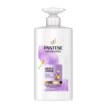 Шампунь Pantene Pro-V Miracles Шелк и Сияние 500мл