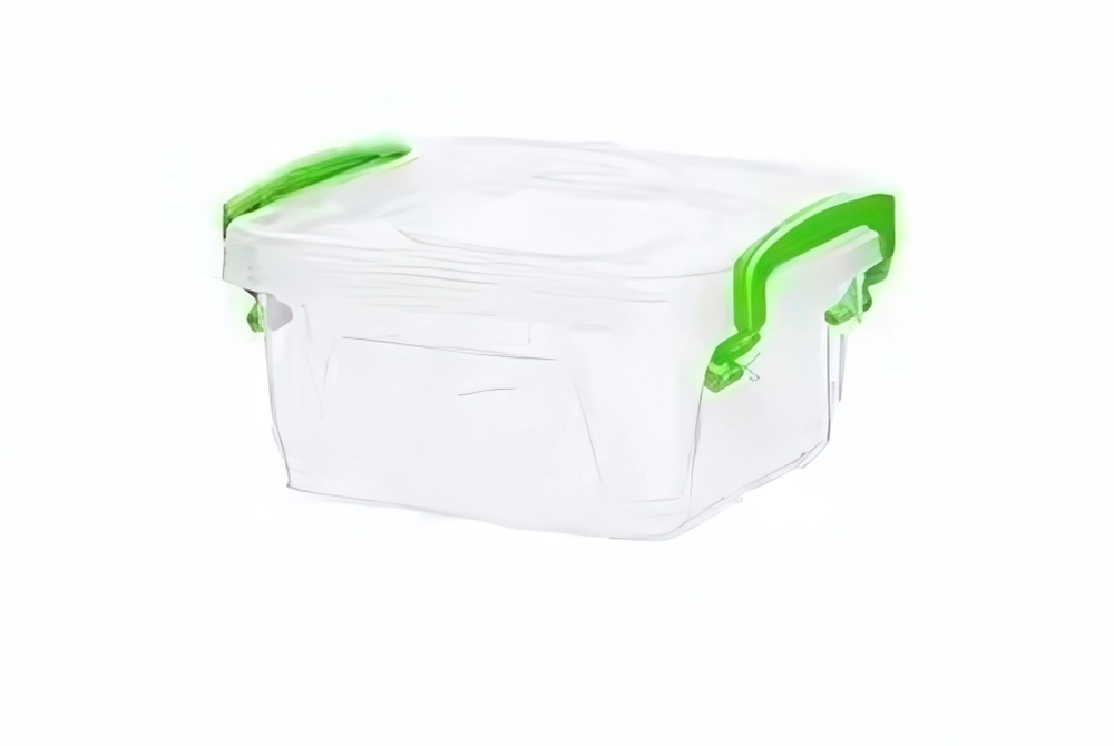 Контейнер пластиковый «Fresh Box» 1,2 л квадратный (Эльфпласт)