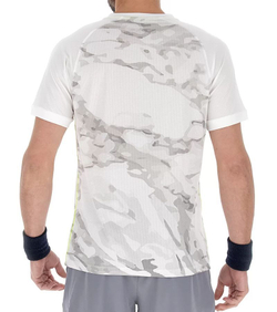 Мужская теннисная футболка Lotto Tech II D1 T-Shirt - белый