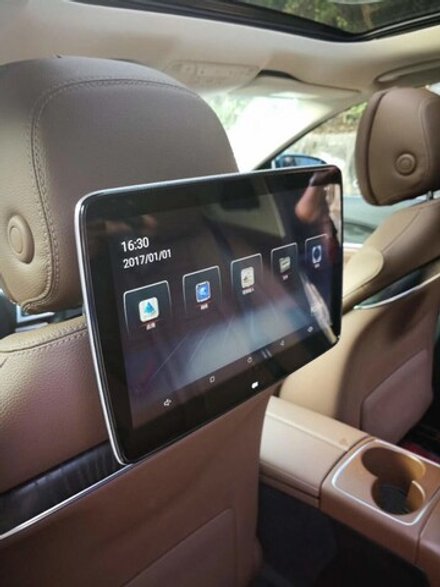 Монитор на подголовник для Mercedes-Benz - ERGO ER11MB с сенсорным экраном 11” (IPS 1920х1080, Android, 3+32Gb)