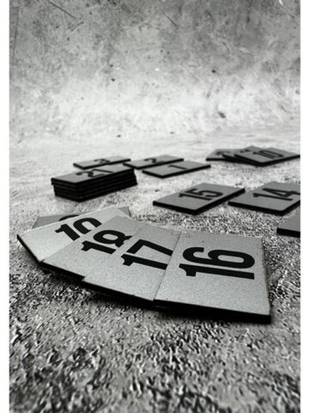 Нумерация гардеробная