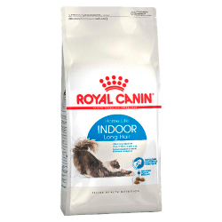 Royal Canin корм для кошек домашних, длинношерстных с курицей (Indoor Long Hair)