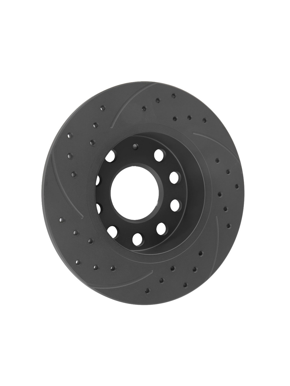 Диск тормозной задний перфорированный PRO-LINE с покрытием комплект AUDI A3/SKODA OCTAVIA/VW GOLFV/JETTA 03- GANZ GIJ06012S