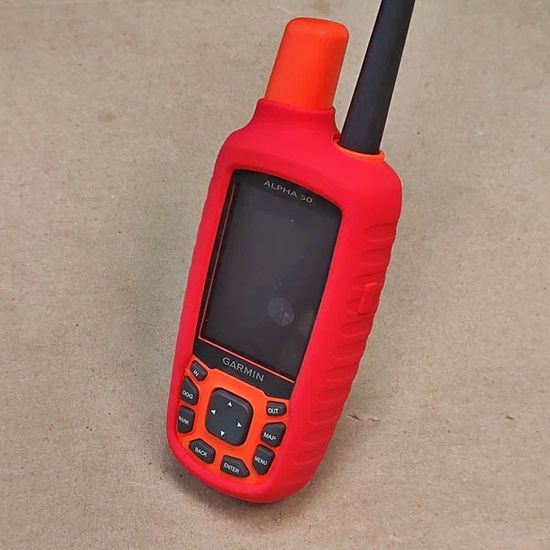 Чехол Garmin Alpha 50 / Astro 320 силикон (красный)
