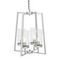 Подвесная люстра Lumina Deco Fedi LDP 1247-4 CHR