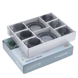 GAEM Набор кофейный 160 мл, 6 перс. 12 предм. L12,5 W12,5 H6,5 см