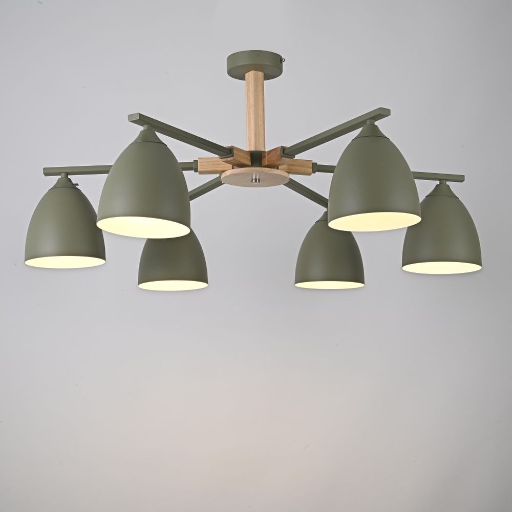Потолочная Люстра Noa 6 Olive By Imperiumloft