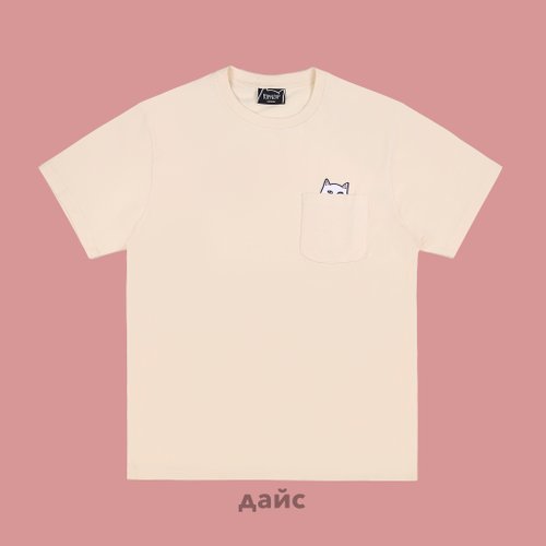 Футболка мужская Ripndip Lord Nermal Pocket Tee артикул:RND9088 - купить в магазине Дайс