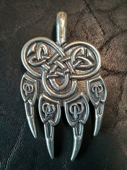 Подвеска. Волчья Лапа" большая