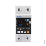 Умное WiFi реле (выключатель) c цветным дисплеем на DIN-рейку Taxnele TVPS1-63T (63А, Smart Life/Tuya, защита электросети, энергомониторинг, автоматический повторный ввод)