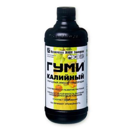 Гуми-20 Калийный (гумат калия) 0,5л Башинком
