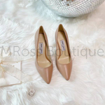 Кожаные туфли-лодочки Romy 85 Jimmy Choo