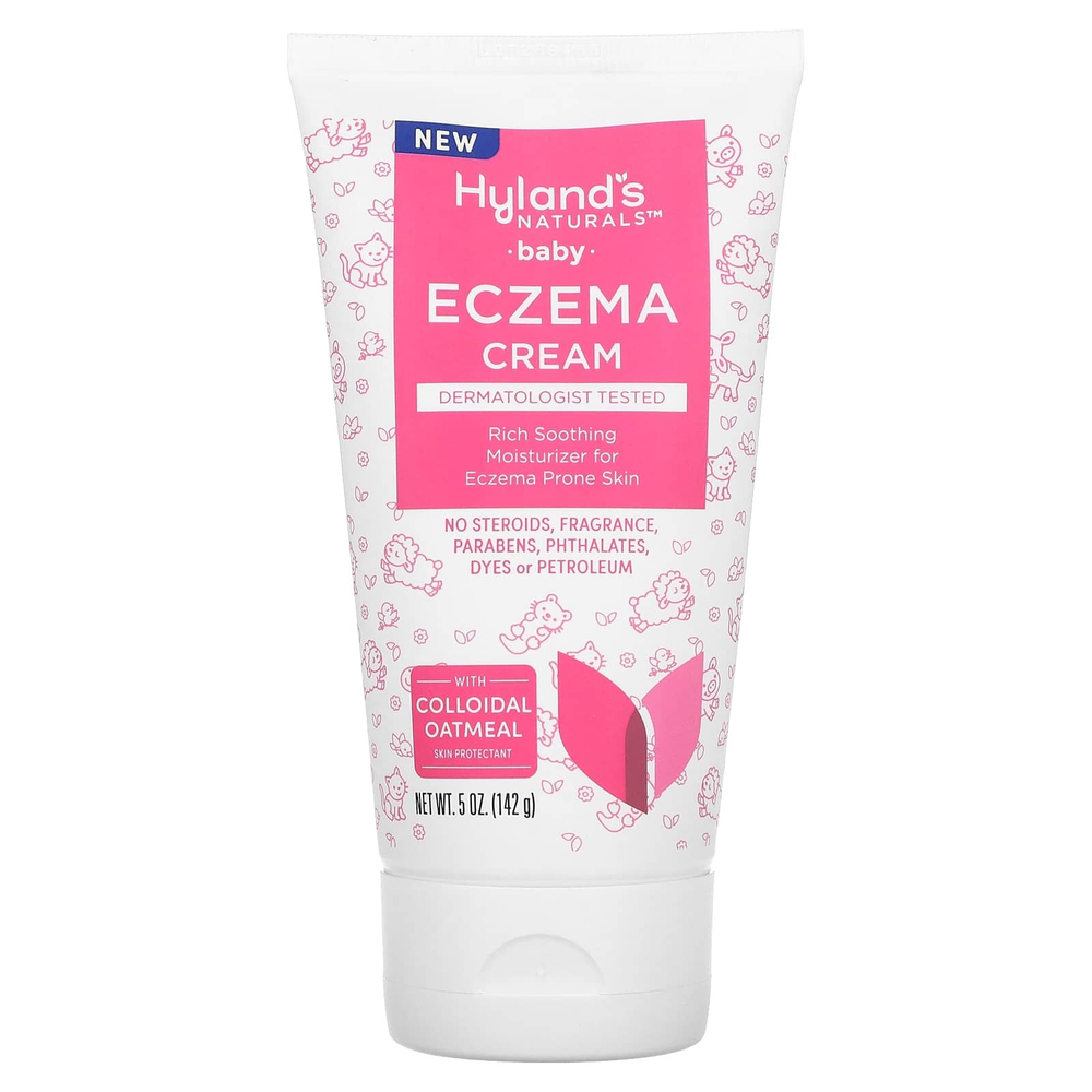 Hyland's Naturals, детский крем от экземы, 142 г (5 унций)