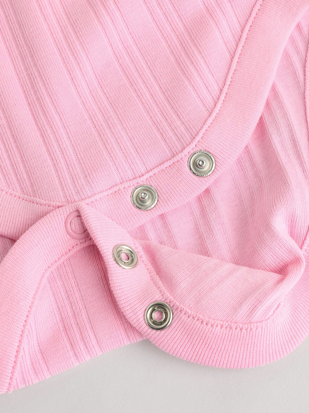 Боди с коротким рукавом для малышей Next E19-735, 5 шт., Розовый, Молочный