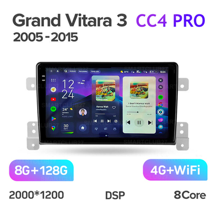 Teyes CC4 Pro 9" для Suzuki Grand Vitara, Escudo 2005-2015