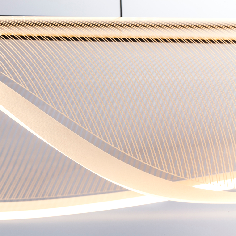 731413 Люстра VARESE 32W LED 1546LM 360G КОФЕЙНЫЙ 3000K