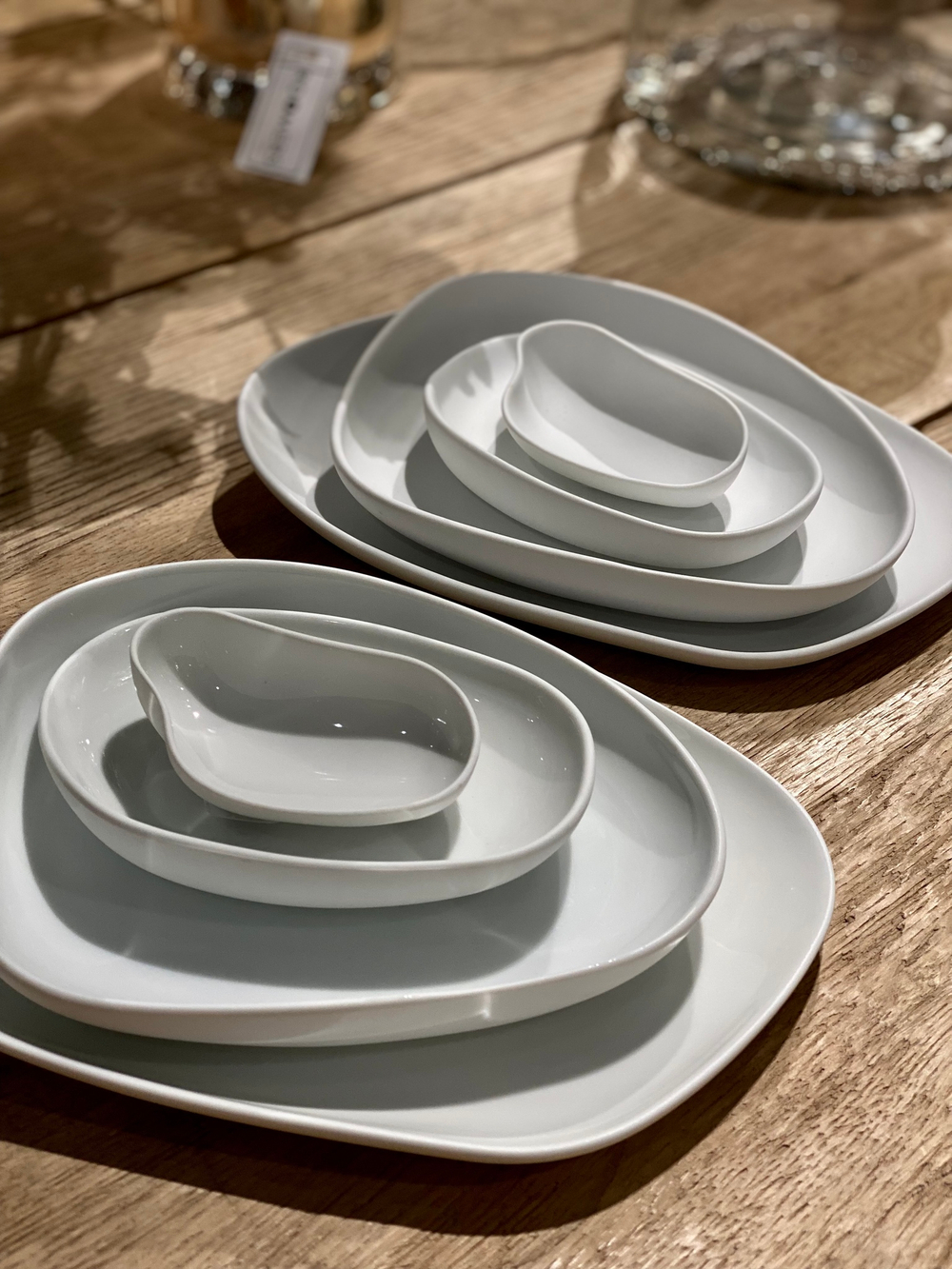 Набор из 4 тарелок Cookplay Yayoi White 11005C