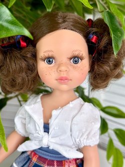 Кукла для девочки 32см Пепи виниловая (04672)