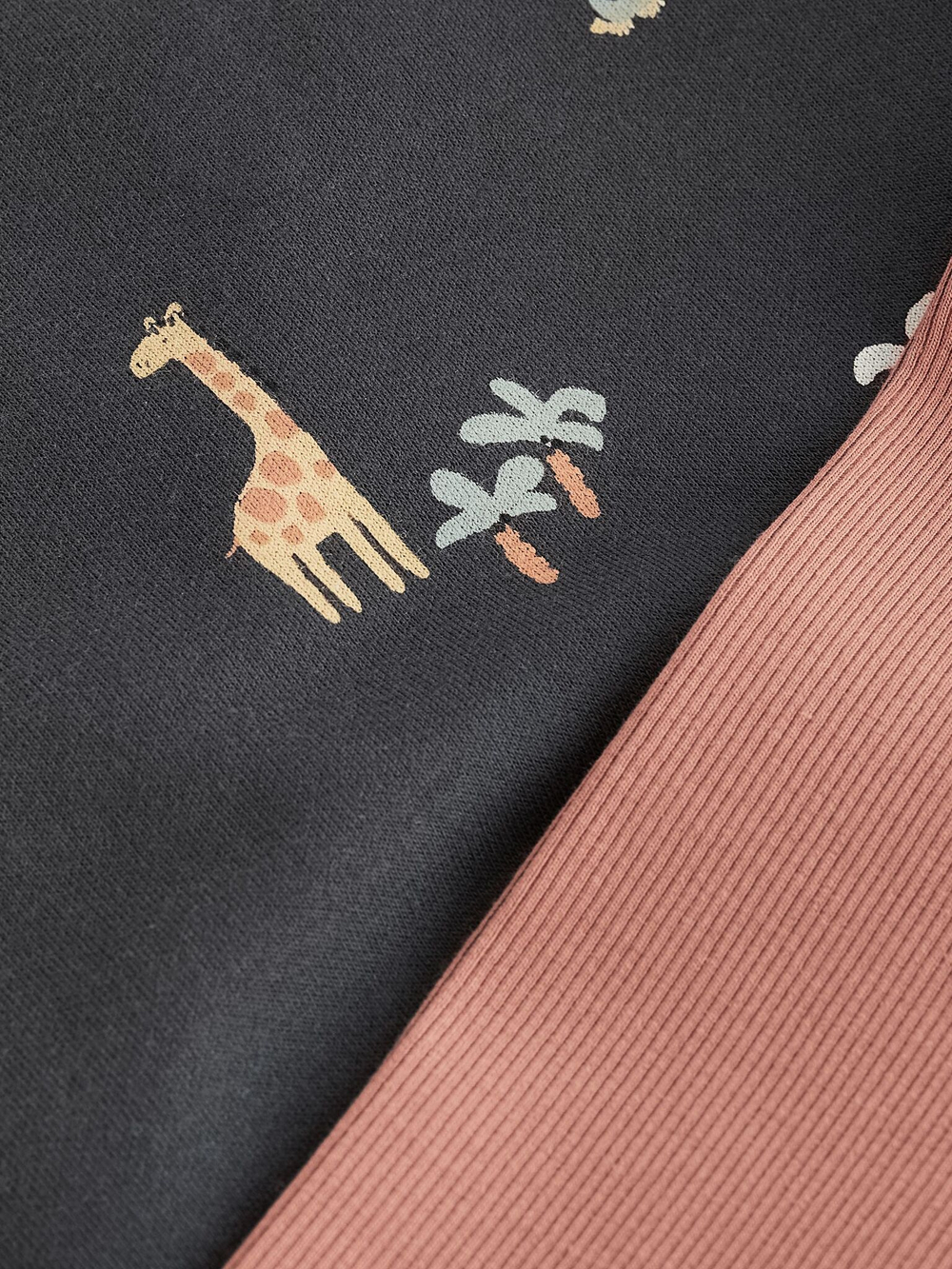 Толстовка и легинсы в комплекте для мальчика Next 609-620, Темно-серый, Кирпичный