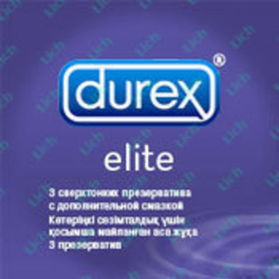 Презервативы сверхтонкие DUREX  ELITE, 3 шт.