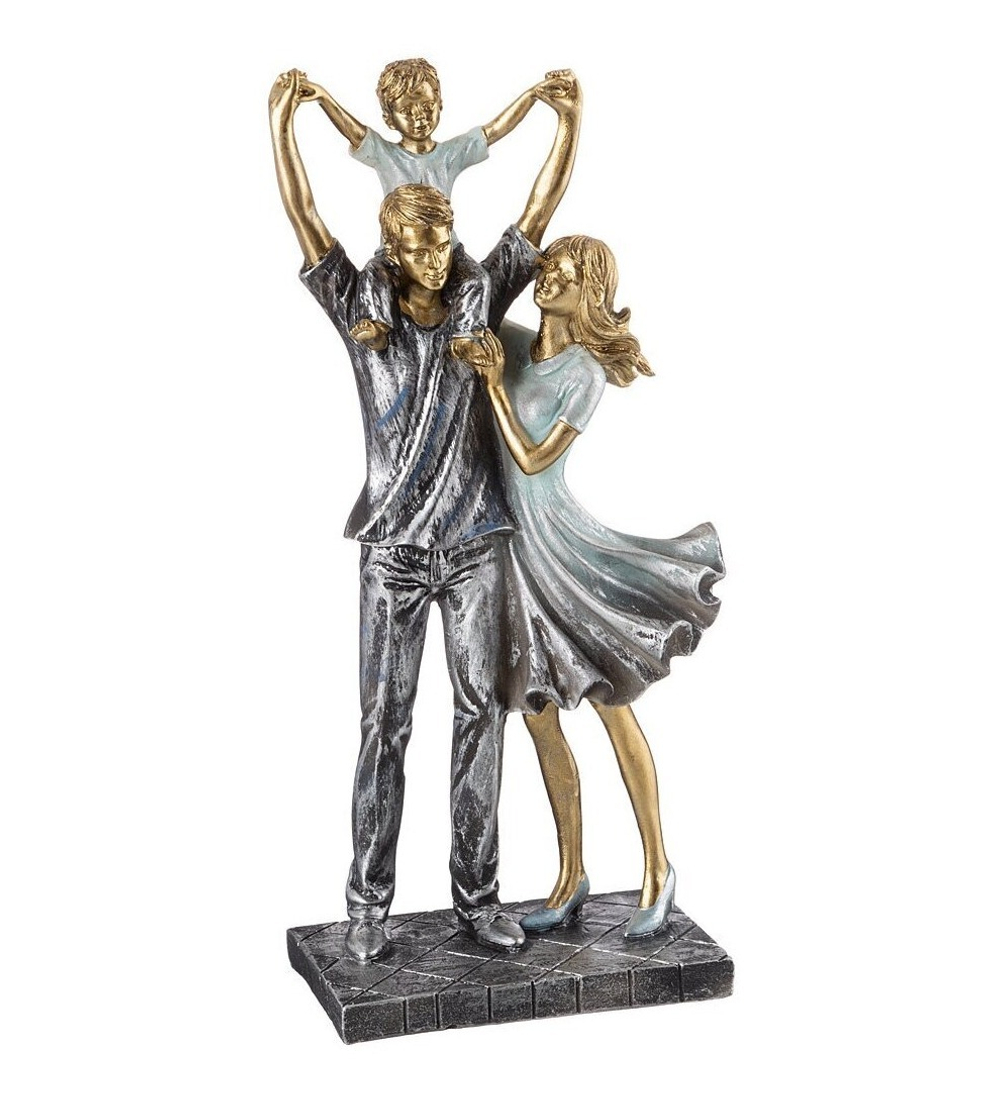 Статуэтка «Пара с ребенком» «Lefard»